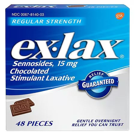 EX-LAX TABS CHOCOLATED