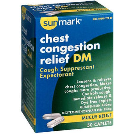 CHEST CONGESTION RELIEF DM 50 CAPLETS