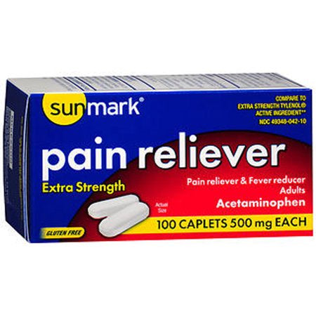 PAIN RELIVER ES 500 MG TABLETS - 100CT - SM