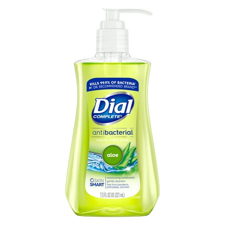 DIAL LIQUID SOAP ANTIBACTERIAL ALOE PUMP 7.5 OZ