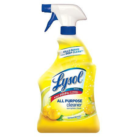 LYSOL ALL PURPOSE CLEANER LEMON SPRAY 32 OZ