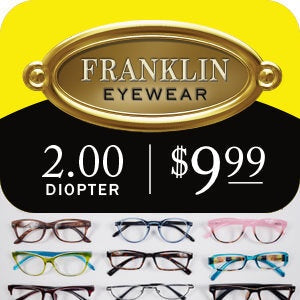 FRANKLINE EYEWEAR GLASSES NO 2.00