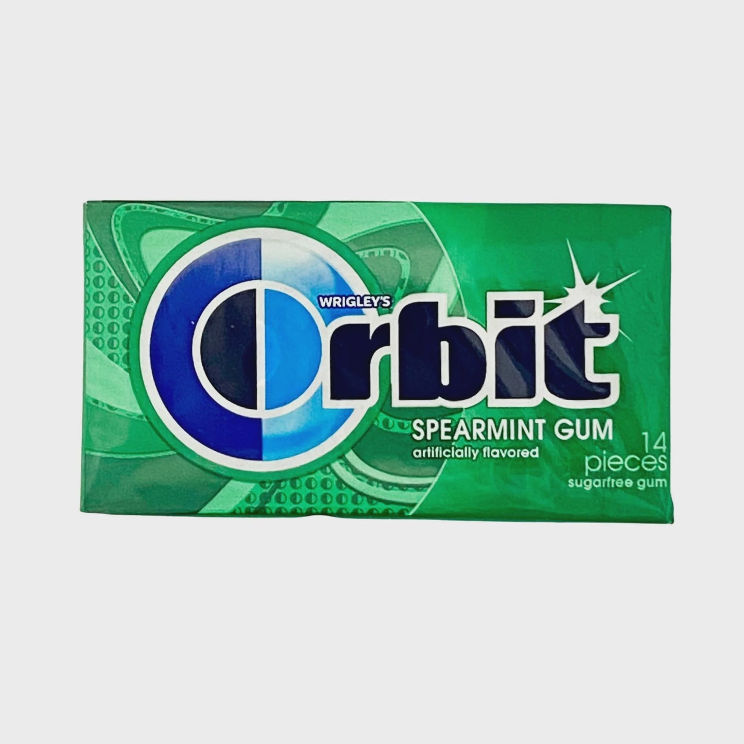 ORBIT SF GUM SPEARMINT 14 PIECES