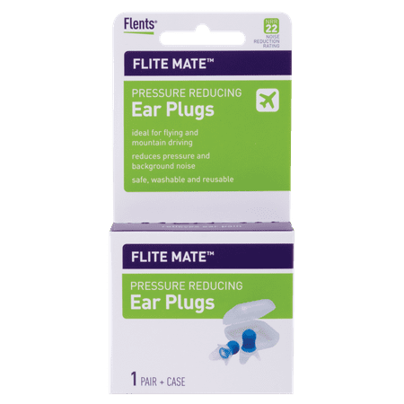 Flents FliteMate Pressure Reducing Earplugs, 1 Pair