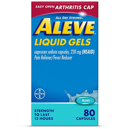 ALEVE ARTHRITIS CAP LIQUID GELS 80 CAPSULES