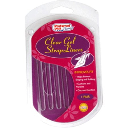 STRAP LINERS CLEAR GEL
