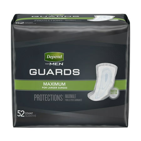 DEPEND REGULAR GUARDS FOR MEN 48CT