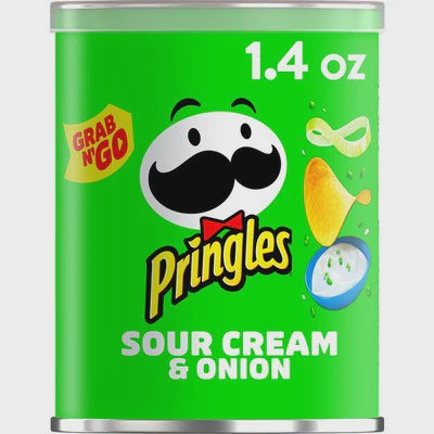 Pringles - SourCream & Onion  Potato Chips - 1.41 oz