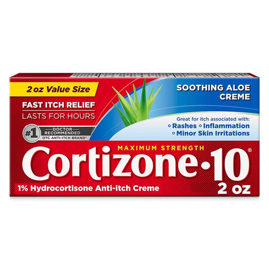 CORTIZONE 10 SOOTHING ALOE CREME 2OZ