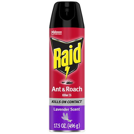 RAID ANT & ROACH LAVENDER 17.5OZ
