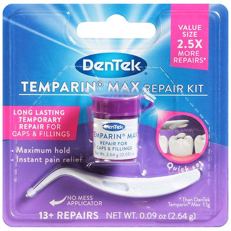 Dentek Lost Filling Repair - Temparin One Step 0.08 oz