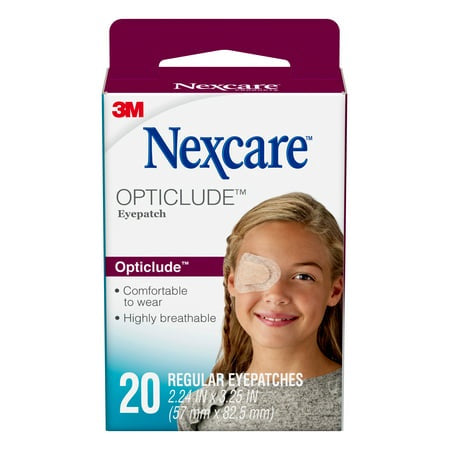 NEXCARE OPTICUDE EYE PATCH 20 PATCHES