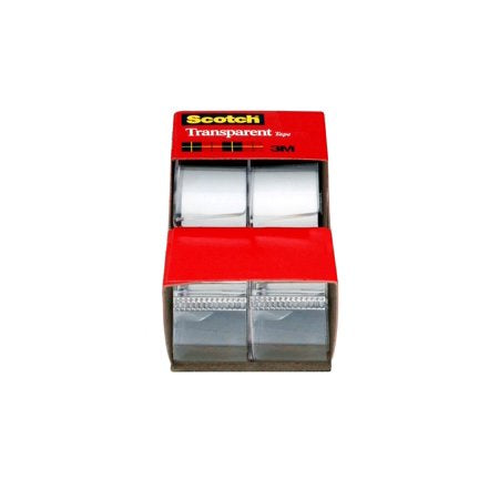 TRANSPARENT TAPE 3/4 INCH - 2 ROLLS - SCOTCH