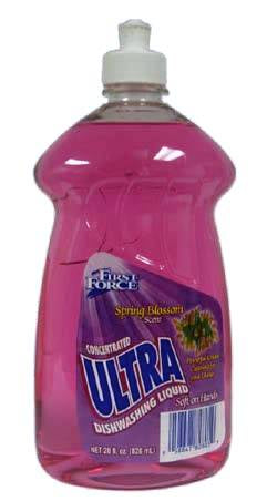 FIRST FORCE DISHWASH SPRING BLOSS 28 OZ