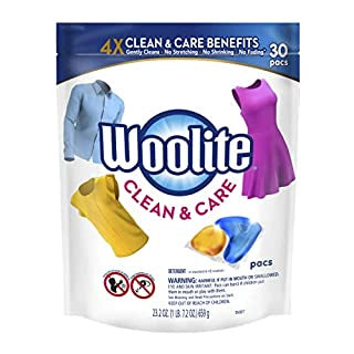 WOOLLITE PACS CLEAN & CARE 30CT.