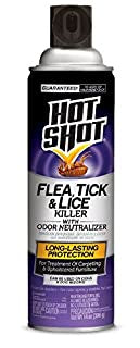 Hot shot flea , tick, & lice killer spray 14 oz