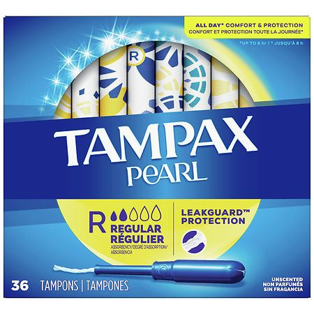 TAMPAX PEAELREG. UNSCENTED 36 TAMPONS