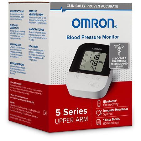 OMRON BLOOD PRESSURE MONITOR 5 SERIES UPPER ARM