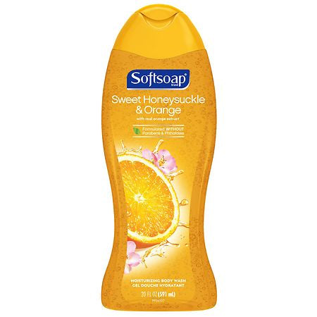 Soft Soap Body Wash Honeysuckle & Orange 20 oz