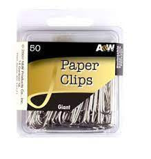 A&W 50 PAPER CLIPS # 12002