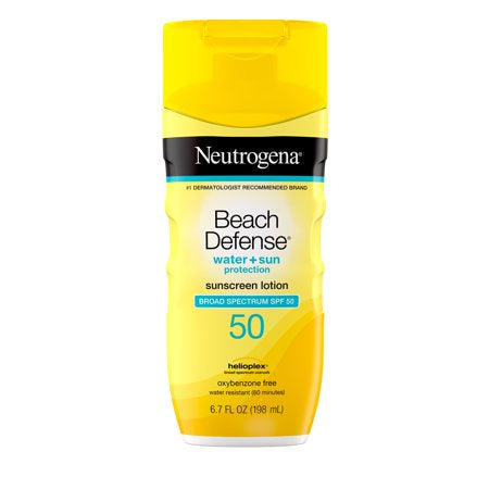NEUTROGENA WATER+SUN SUNSCREEN LOTION SPF50 6.7FL OZ