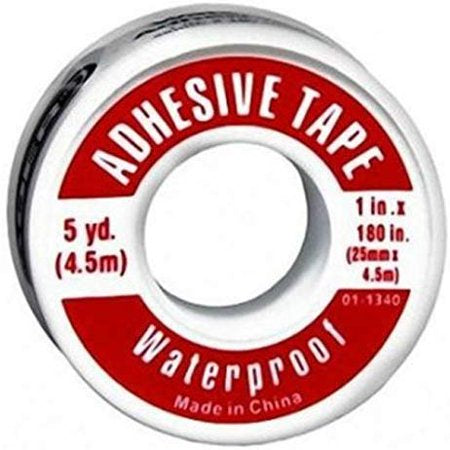 LEADER WATERPROOF ADHESIVE TAPE 1 IN X 5 YDS