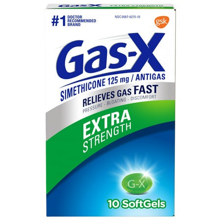 GAS-X SOFTGELS EXTRA STREN 10 SOFTGEL