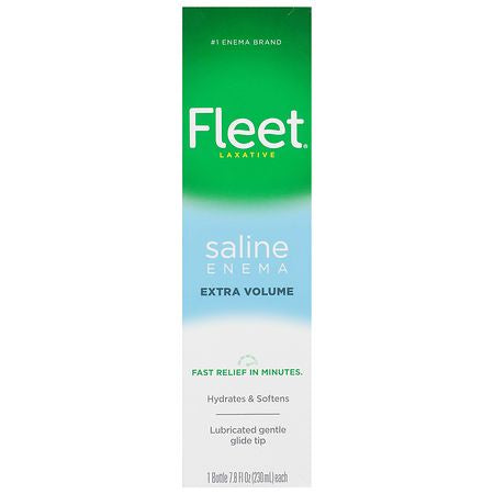 SALINE ENEMA EXTRA VOLUME1 BOTTLE 7.8 OZ - FLEET