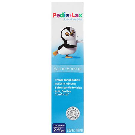 PEDIA-LAX ENEMA RECTAL SALINE LAXATIVE 2.25 OZ - FLEET