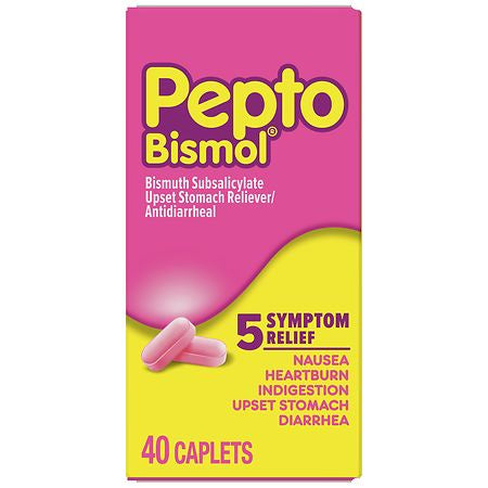 PEPTO-BISMOL CAPLETS  40 Cap.