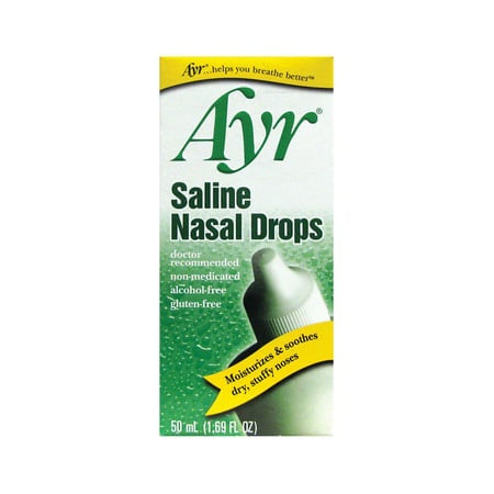 AYR SALINE NASAL DROPS 1.69 OZ