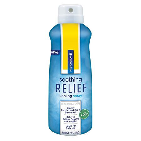 PREPARATION H SMOOTHING RELIEF SPRAY 2.7 OZ