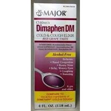 DIAMAPHEN DM COLD & COUGH  GRAPE FLAVOR 4 OZ