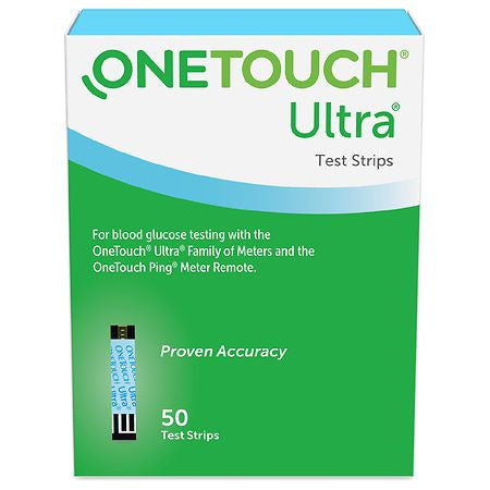 One Touch Ultra Test Strips, 50 ct