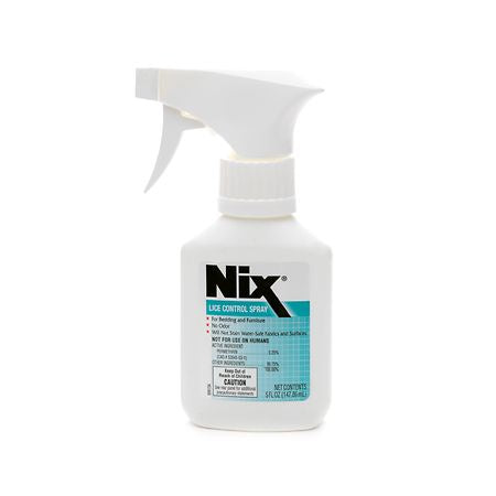 NIX Lice Control Spray - Level 3 Control - Kills Lice And Bedbugs - 5 OZ