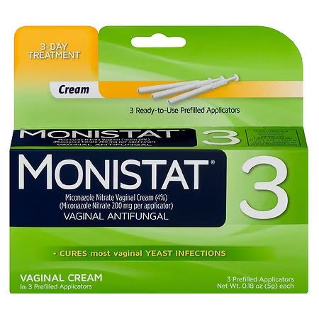 MONISTAT-3 VAGINAL CREAM PREFILL APPLICATORS