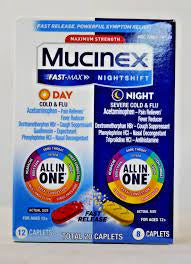 MUCINEX FAX- MAX DAY & NIGHT 20 CAPLETS