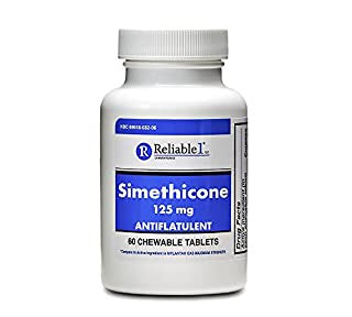 Simethicone 125 mg Chewable Tablets - 60 CT