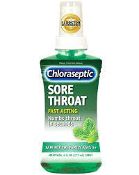 SORE THROAT FAST ACTING MENTHOL SPRAY 6 OZ