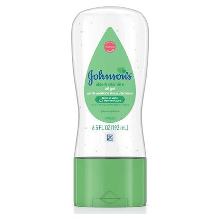 JJ BABY OIL GEL ALOE+VITA - 6.5 oz