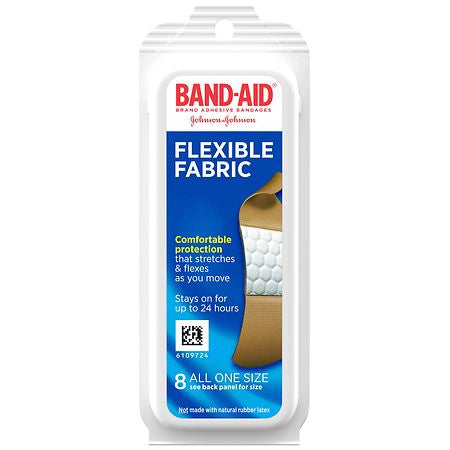BAND-AID FLEX FABRIC TRAV 8all one size