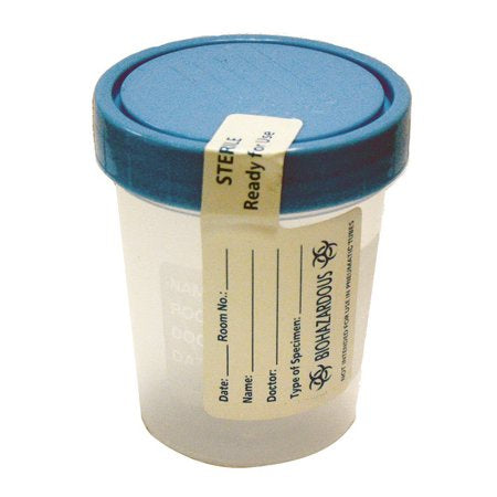 SPECIMEN CONTAINER-SINGLE USE ONLY 4 OZ