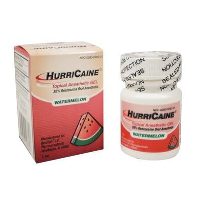 HURRICAINE TOPICAL ANESTHETIC GEL