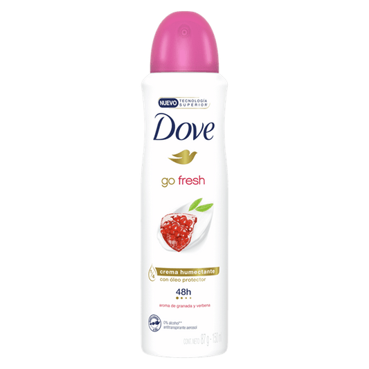 DOVE DEODORANT SPRAY 150 ML GO FRESH GRANADA POMEGRANATE