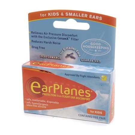 EARPLANES FOR KIDS, 1 pair
