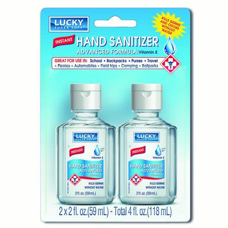 Lucky Hand Sanitizer 2 Bottle 2 OZ