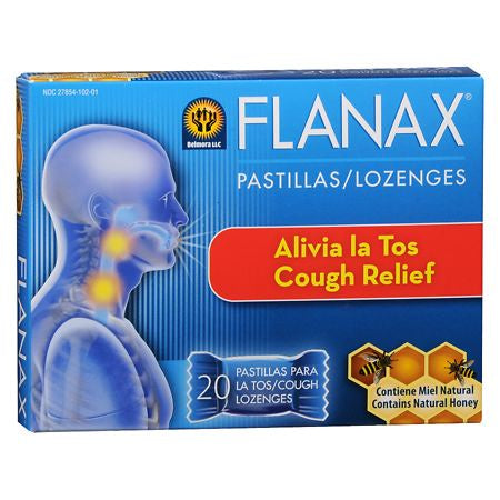 FLANAX COUGH LOZENGES 20 CT