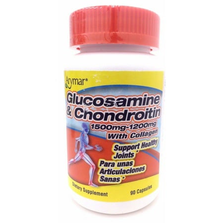 GLUCOSAMINE & CHONDROITIN 1500MG-1200MG WITH COLLAGEN 90 CAP