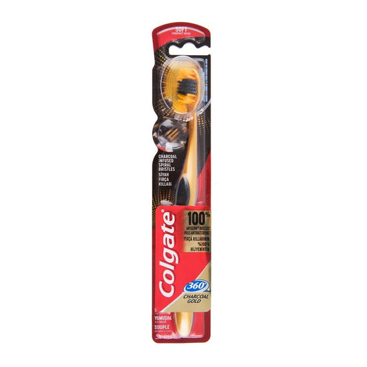 Colgate toothbrush charcol gold 1ct