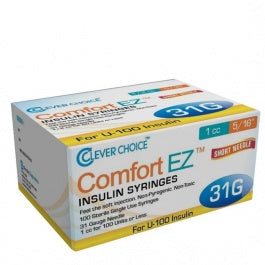 Comfort EZ Insulin Syr 1cc 31g